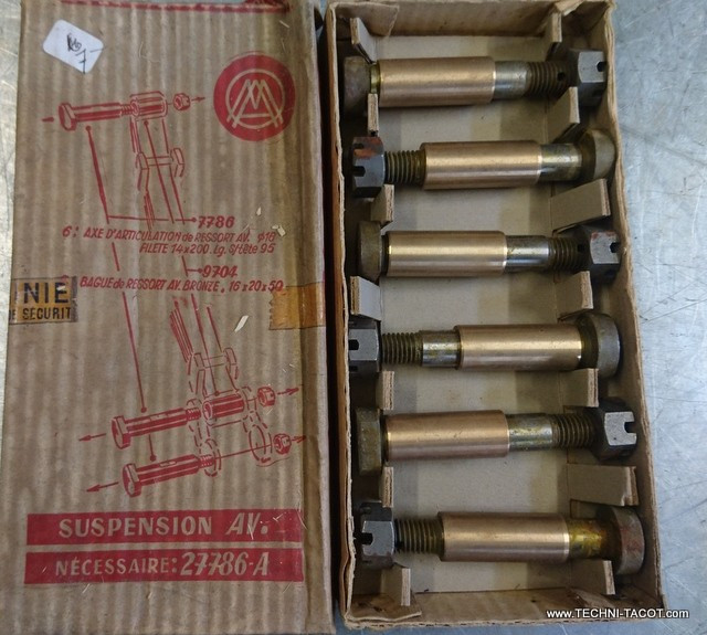 Kit suspension AV COMPLET Renault 2500 kg